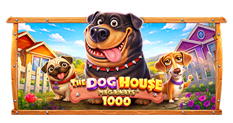 The Dog House Megaways 1000 official game artwork